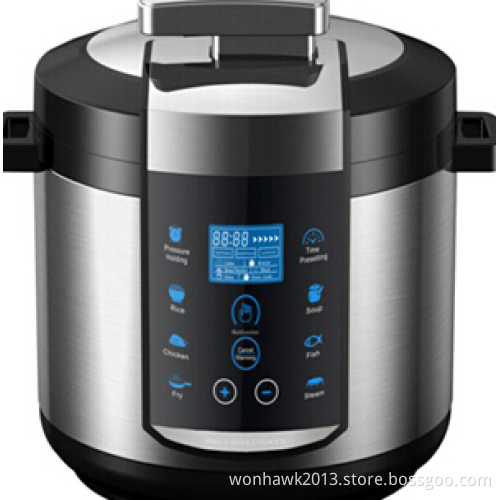 New Model! Multifunction Electric Pressure Cooker with Deep Fryer